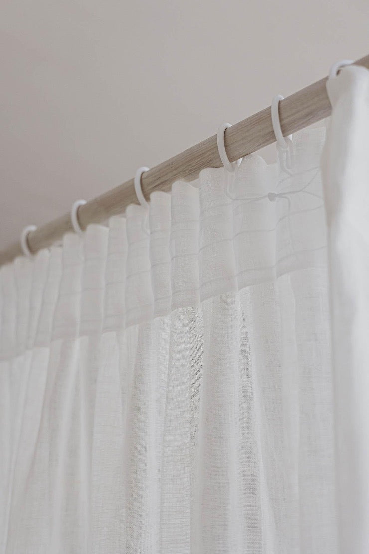 So pflegen Sie transparente Leinenvorhänge und sorgen dafür, dass sie lange schön bleiben