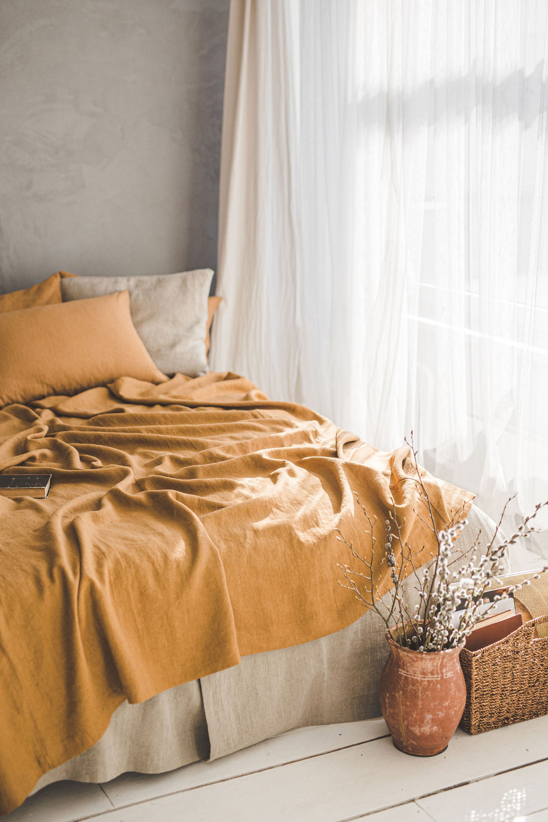 Tagesdecken aus Leinen – ForestlandLinen DE