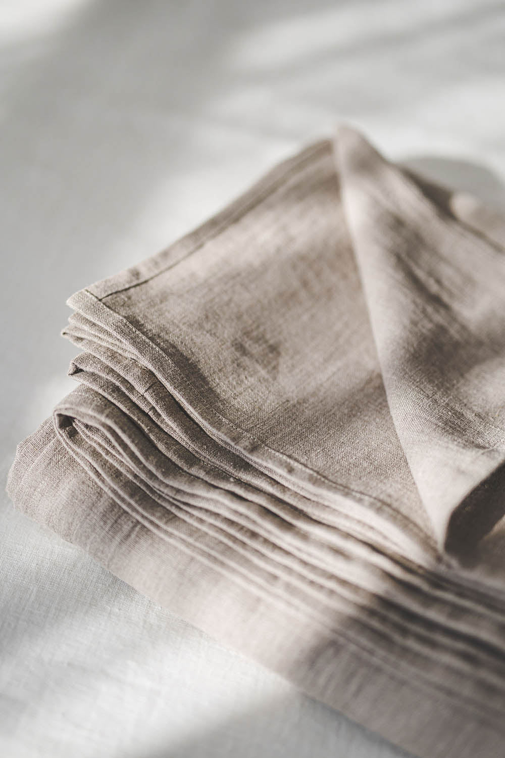 Bettlaken aus natürlichem Leinen