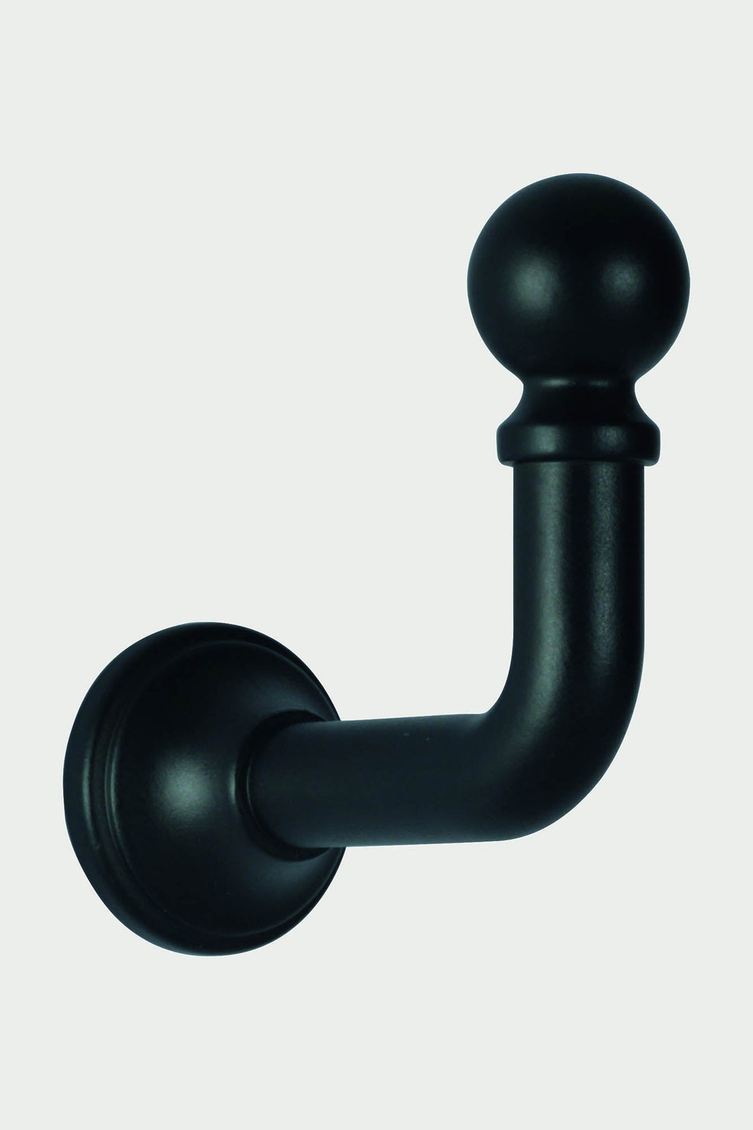 2 Raffhalterhaken aus Stahl in Schwarz – 50 mm