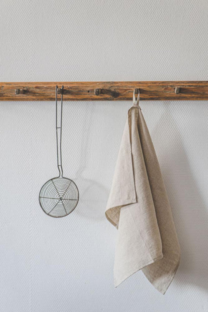 Geschirrtücher aus natürlichem Leinen - 2er-Set